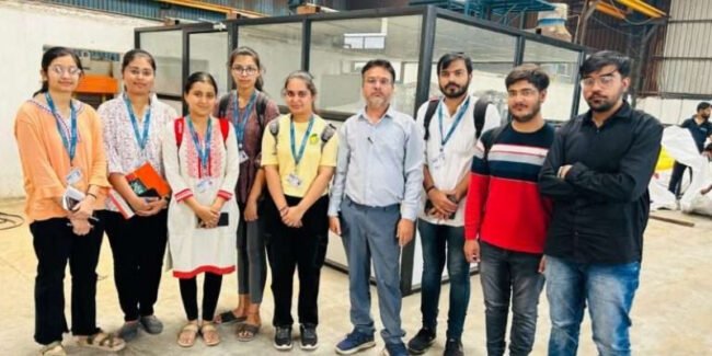 AARUSH – Industrial Visit At Dudhsagar Dairy